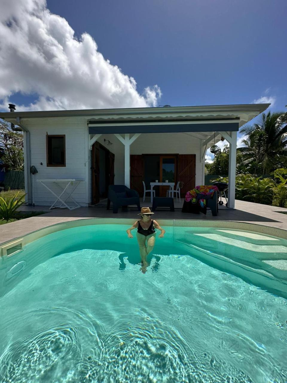 Eden Lodge 4 Villas Avec Piscine Privee Saint-Francois  Eksteriør bilde